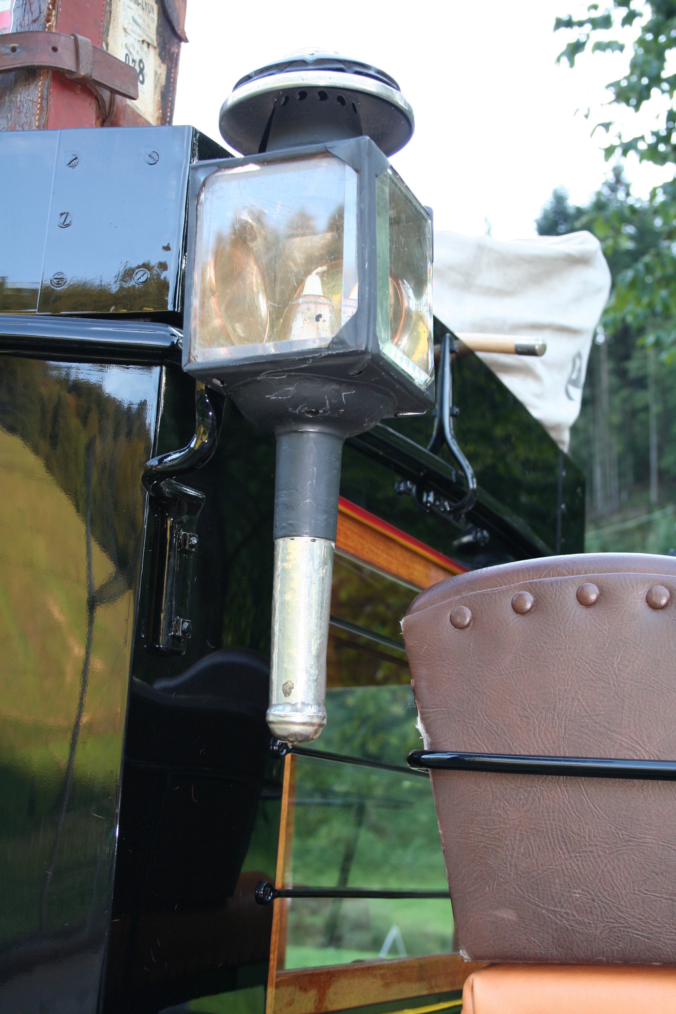 Original Postkutschen Lampe
